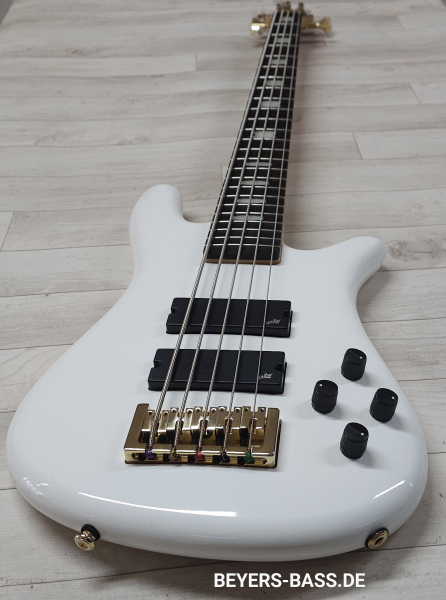 Spector Icon NS-5 Bolt-On, White Gloss