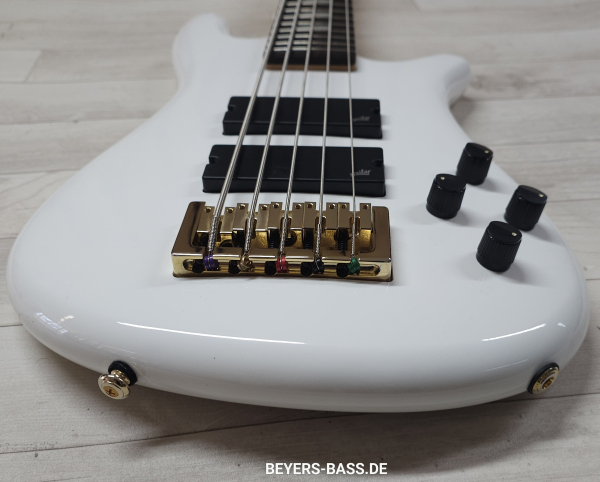 Preview: Spector Icon NS-5 Bolt-On, White Gloss