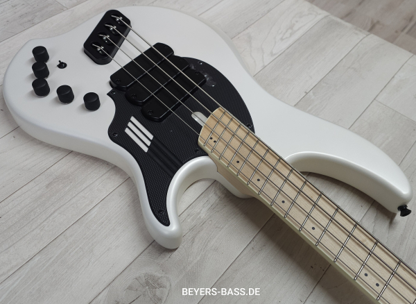 Preview: Dingwall NG3 4-String Nolly, Ducati Pearl White, Signature