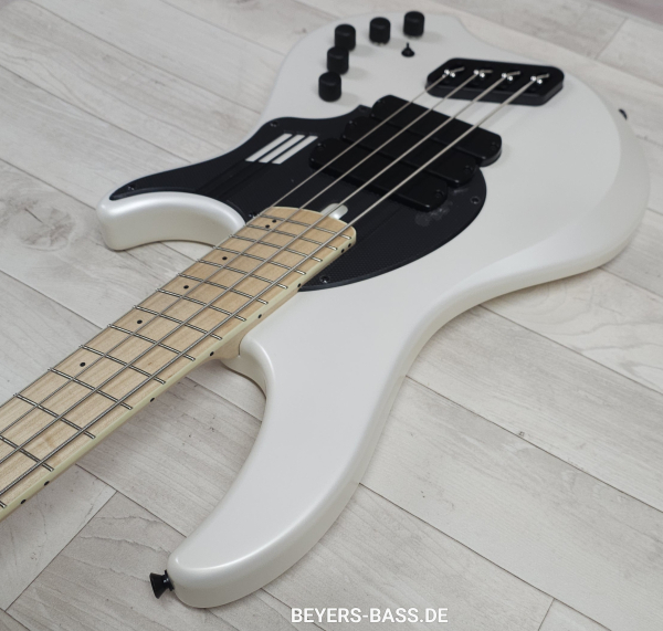 Preview: Dingwall NG3 4-String Nolly, Ducati Pearl White, Signature