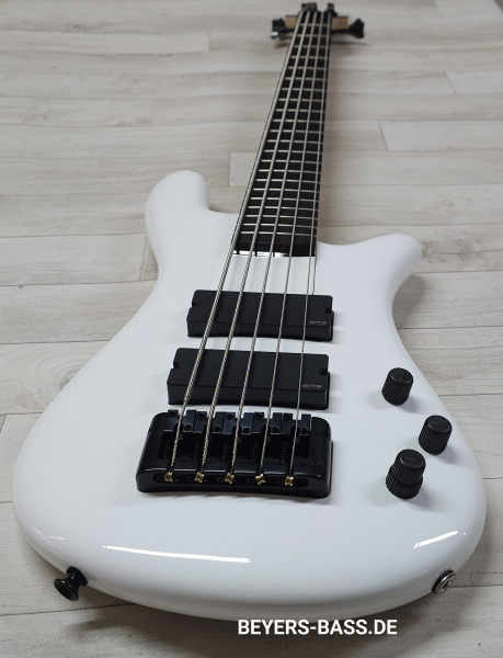 Spector Euro 5 Bantam, Solid White Gloss
