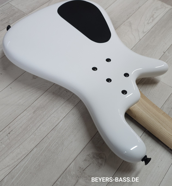 Spector Euro 5 Bantam, Solid White Gloss