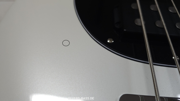 Sterling by Music Man StingRay Ray34 HH, Pearl White, B-Ware