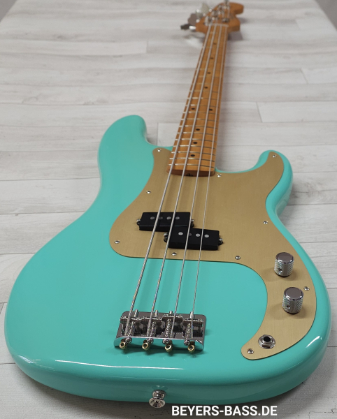 Fender Vintera Series 50s Precision Bass MN, Sea Foam Green, 2nd Hand