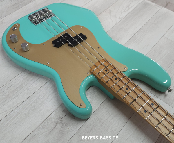 Preview: Fender Vintera Series 50s Precision Bass MN, Sea Foam Green, 2nd Hand