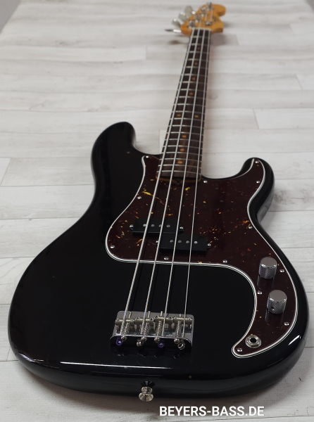 Fender American Vintage II 60s Precision Bass RW, Black Highgloss, 2nd Hand