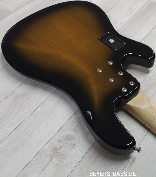 Sandberg California II VS4 Lionel Shortscale Greenline Custom, Highgloss Tobacco Sunburst