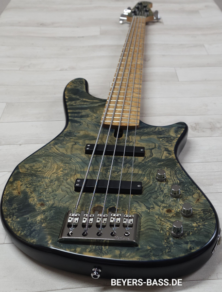 Marleaux Votan XS Deluxe 5 Ash Burl, Autumn Burst, 2nd Hand