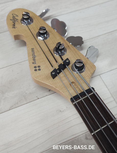 Sandberg California II VS4 passiv, Open Pore 3-Tone Sunburst, Linkshänder