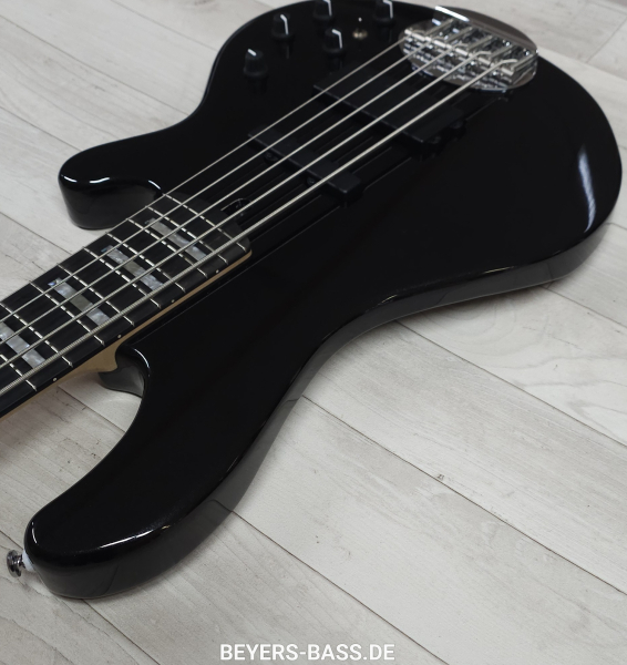 Preview: Lakland Skyline 55-02C Custom, Black Sparkle Gloss
