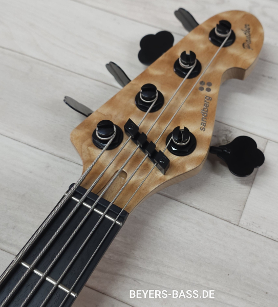 Sandberg Panther Special 5 Ebony, Rarewood Quilted Maple, 2nd Hand