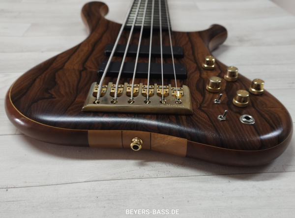 Preview: Marleaux Consat Custom 6 Neck Through, Rarewood Ziricote, 2nd Hand