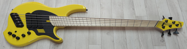 Dingwall NG3 5-String Nolly, Ferrari Yellow LTD, Signature,  Limited Run