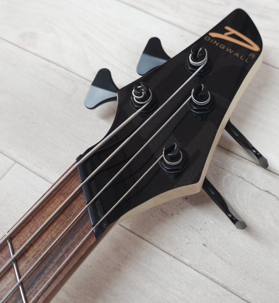 Dingwall JT3 John Taylor 4-String, Stealth Black, Signature