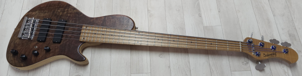 Sadowsky Custom Shop Single Cut 24-5 Walnut, Natural Transparent Satin, 2nd Hand