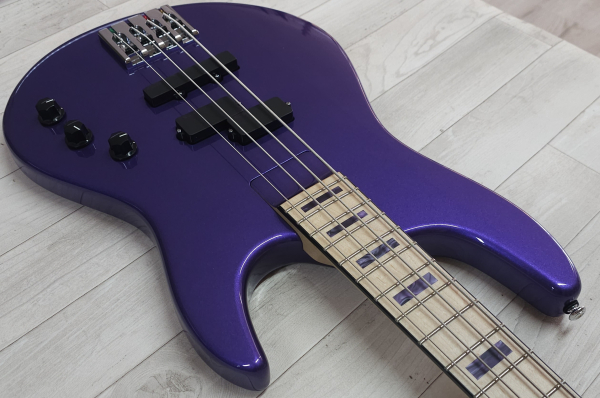 Preview: Spector Icon NC-4 Frank Bello, Metallic Purple, Signature
