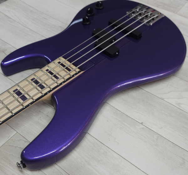 Preview: Spector Icon NC-4 Frank Bello, Metallic Purple, Signature