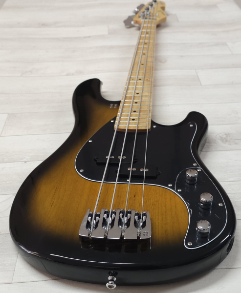 Sandberg California II VS4 Lionel Shortscale Greenline Custom, Highgloss Tobacco Sunburst