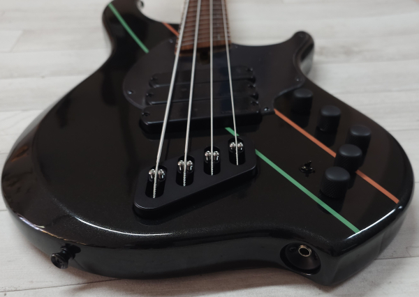 Preview: Dingwall JT3 John Taylor 4-String, Metallic Black, Signature