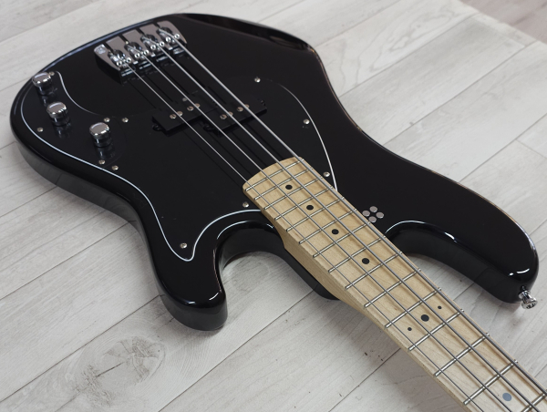 Preview: Sandberg California II VS4 Lionel Shortscale Greenline Custom, Highgloss Black