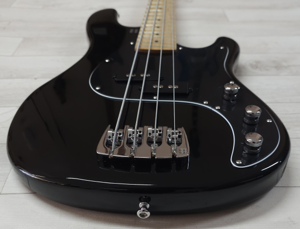 Preview: Sandberg California II VS4 Lionel Shortscale Greenline Custom, Highgloss Black