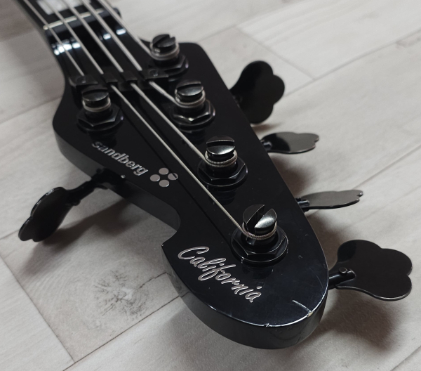 Sandberg California II VT5 Ebony Custom 3-EQ, Soft Aged Gold, 2nd Hand