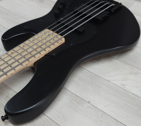 Preview: FGN J-Standard Mighty Jazz 5 Dark Evolution, Open Pore Black, 2nd Hand