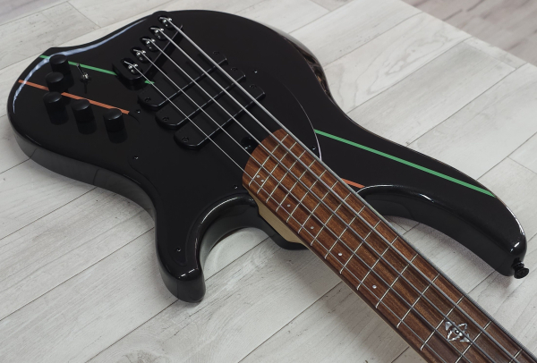Preview: Dingwall JT3 John Taylor 5-String, Metallic Black, Signature, 2nd Hand