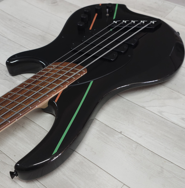 Preview: Dingwall JT3 John Taylor 5-String, Metallic Black, Signature, 2nd Hand
