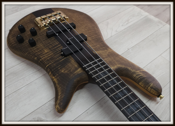 Preview: Spector Euro 4 Artist Rex Brown, Desert Gold, Signature