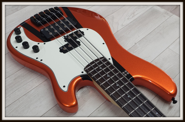 Preview: Sandberg California II VM5 Custom, Orange Metallic Highgloss + Black Stripes