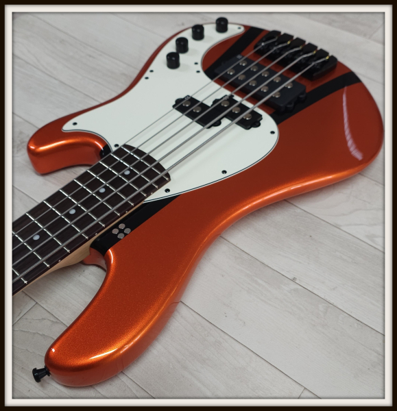 Preview: Sandberg California II VM5 Custom, Orange Metallic Highgloss + Black Stripes