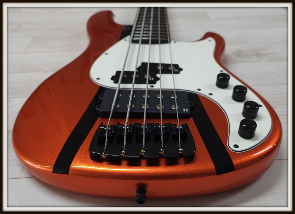 Preview: Sandberg California II VM5 Custom, Orange Metallic Highgloss + Black Stripes