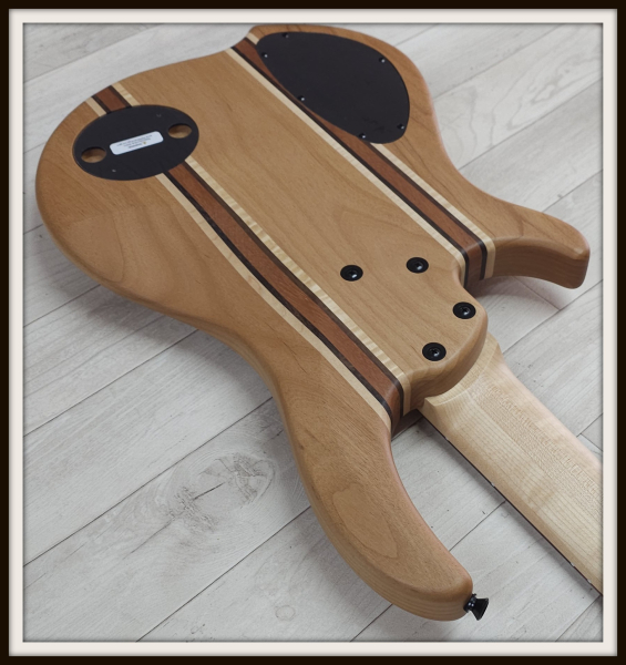 Dingwall AW3 5-String Amos Williams Combustion, Matte Natural, Signature, Limited Edition