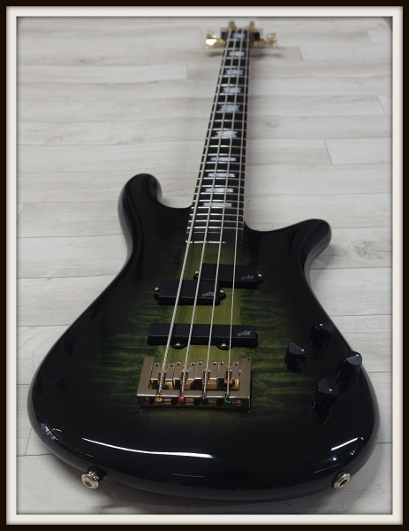 Spector Icon NS-2 Neck-Through, Haunted Moss