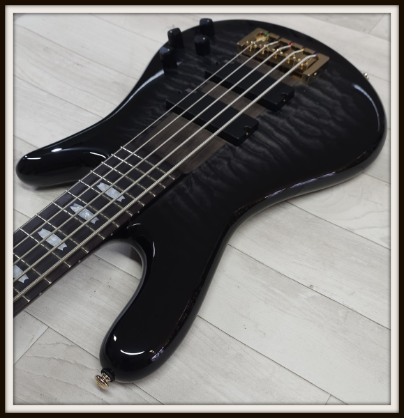Preview: Spector Icon NS-5 Neck-Through, Black Stain