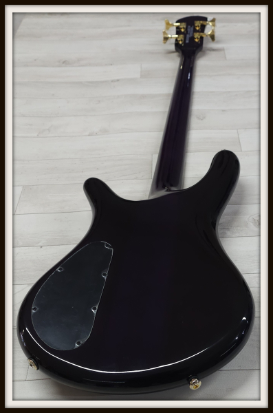 Spector Icon NS-2 Neck-Through, Purple Cherry