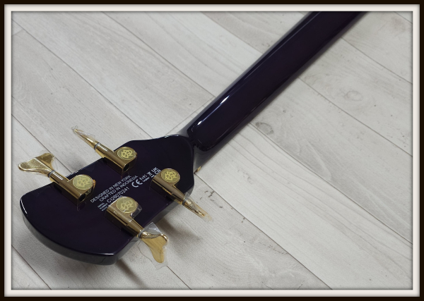 Spector Icon NS-2 Neck-Through, Purple Cherry