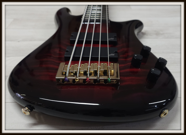 Preview: Spector Icon NS-5 Neck-Through, Purple Cherry
