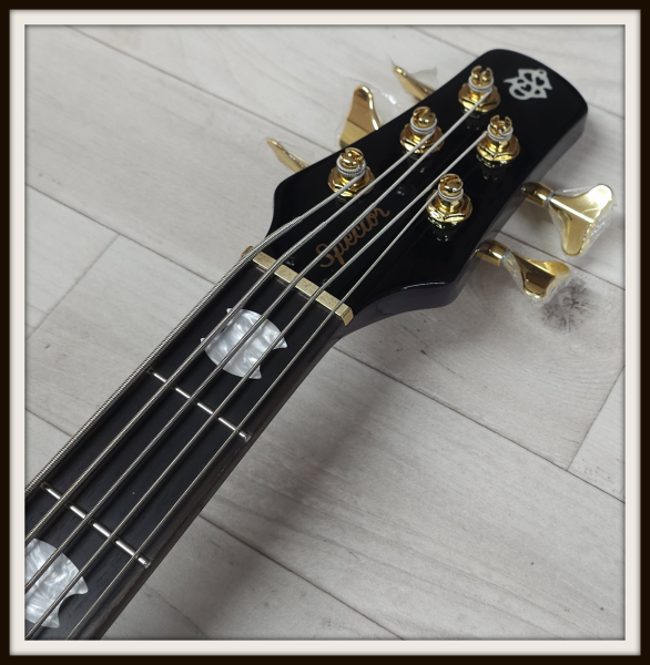 Spector Icon NS-5 Neck-Through, Purple Cherry