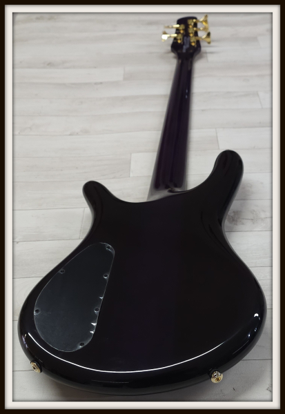 Spector Icon NS-5 Neck-Through, Purple Cherry