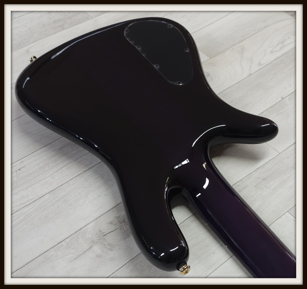 Spector Icon NS-5 Neck-Through, Purple Cherry