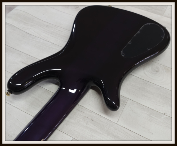 Spector Icon NS-5 Neck-Through, Purple Cherry
