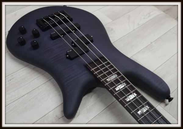Spector Euro 4 LX Neck-Thru, Nightshade Matte