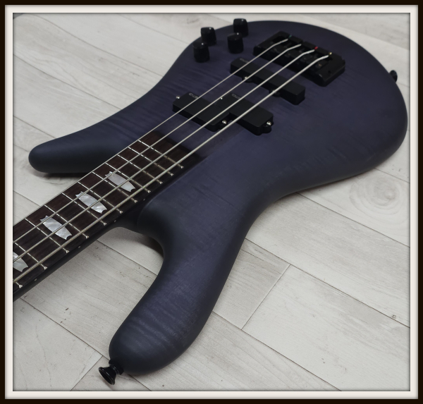 Spector Euro 4 LX Neck-Thru, Nightshade Matte