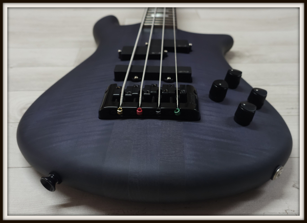 Spector Euro 4 LX Neck-Thru, Nightshade Matte