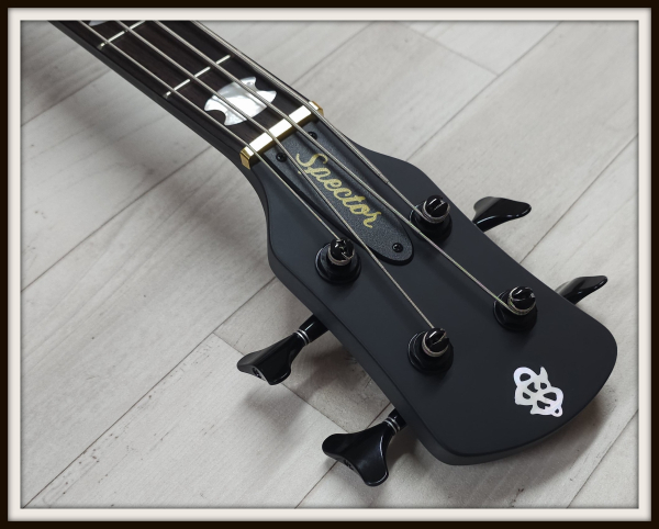 Spector Euro 4 LX Neck-Thru, Nightshade Matte