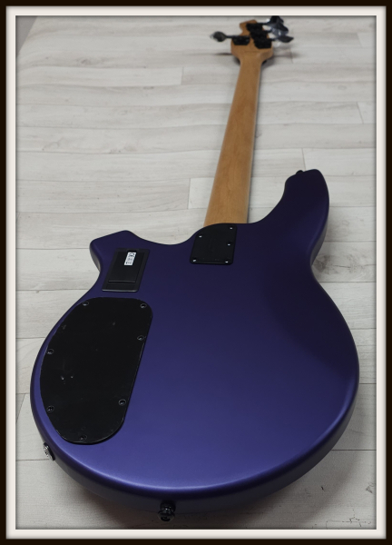 Sterling by Music Man Bongo 4, Firemist Purple Satin