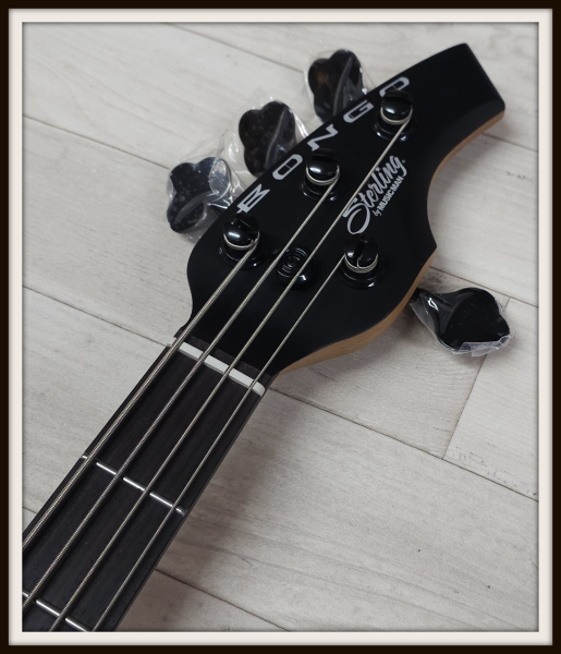 Sterling by Music Man Bongo 4, Stealth Black