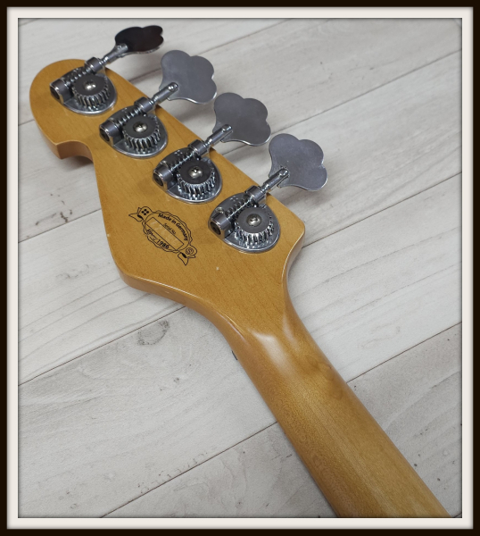 Sandberg California II VS4 Lionel Birdseye Maple Shortscale, Soft Aged Lake Placid Blue *2nd Hand*